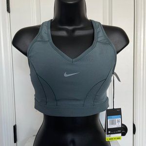 NWT: Nike Dri Fit Swoosh Sports Bra, Medium Support, Size M, Nike RacerbackTop